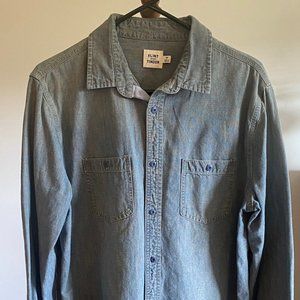 Flint and Tinder Bleached Chambray Work Shirt